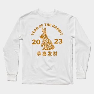 Year of the Rabbit 2023 - Chinese New Year Zodiac Long Sleeve T-Shirt
